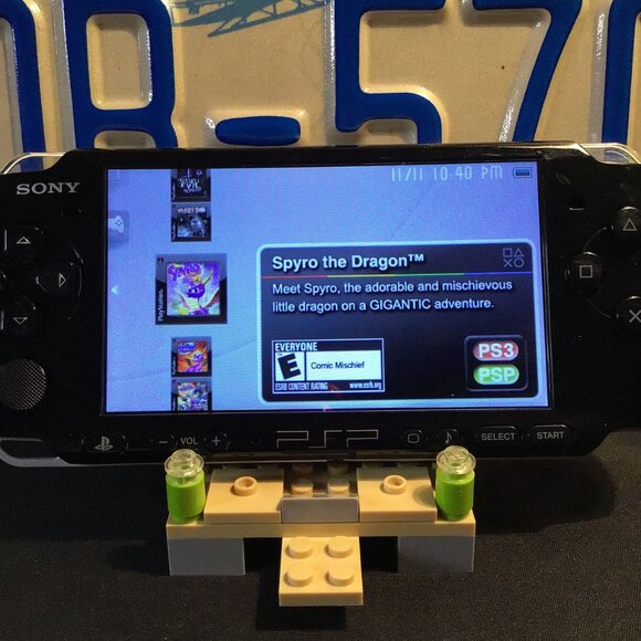 Sony PSP 3001 with Charger, Memory Stick, & Games - Picture 10 of 11